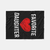 娘 フリースブランケット (正面(横))