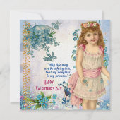 娘/プリンセス素朴フローラヴィンテージバレンタイン (正面)