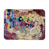 娘(ヴァージン)、グスタフのクリムト、ヴィンテージアールヌーボー マグネット (横)