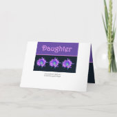 娘-新婦付添人の招待状の熱帯花 招待状 (裏面)