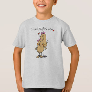娘-私のお母さんのTシャツおよびギフトについてのナット Tシャツ
