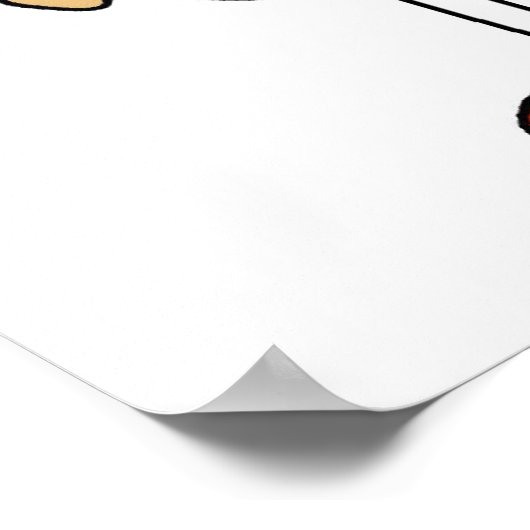 娘 – 私のパパTシャツとギフトについて ポスター (角)