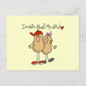 娘 – 私のパパTシャツとギフトについて ポストカード (正面)