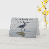 **娘**誕生日ダンス** カード (黄色い花)