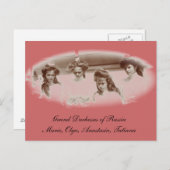 娘Tsar OTMA Romanov Russia #267 ポストカード (正面/裏面)