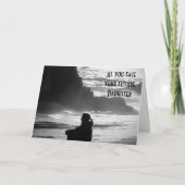 娘U顔の将来の卒業生 カード (正面)