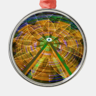 娯楽観覧車 メタルオーナメント