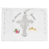 婚姻バラ ラージペーパーバッグ (裏面)