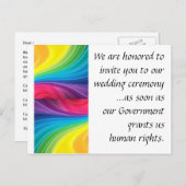 婚姻等式はがき ポストカード (正面/裏面)