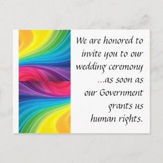 婚姻等式はがき ポストカード