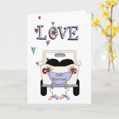 婚姻 カード (黄色い花)