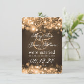 婚活きらめく灯金ゴールド 案内状 (スタンド正面)