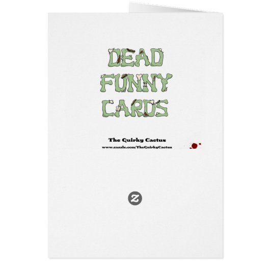 婚礼の日のゾンビ (裏面)