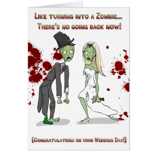 婚礼の日のゾンビ (正面)