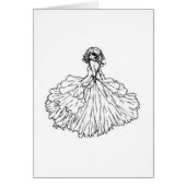 婚礼の日カード (正面)