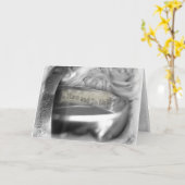 婚礼の日カード カード (黄色い花)