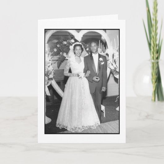 婚礼の日 カード (正面)