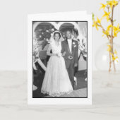 婚礼の日 カード (黄色い花)