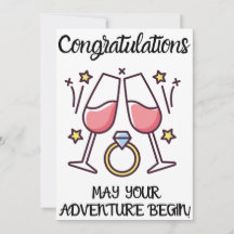 婚約おめでとうカード