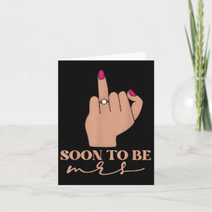 婚約おもしろいはすぐにミセス・バチェロレッテに加わる カード