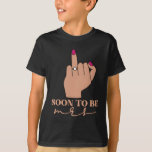 婚約おもしろいはすぐにミセス・バチェロレッテに加わる Tシャツ<br><div class="desc">婚約おもしろいはすぐにバチェロレッテである婚約した</div>