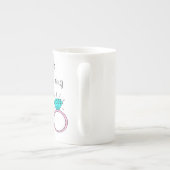 婚約したか。 ボーンチャイナマグカップ (裏面)