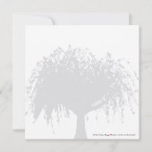 婚約したな容認のセーブ・ザ・デート案内: 紫色 セーブザデート (裏面)