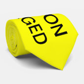 婚約したな注意 ネクタイ (ロール)