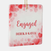 婚約したオーナメント セラミックオーナメント (右)