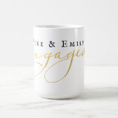 婚約した コーヒーマグカップ (中央)