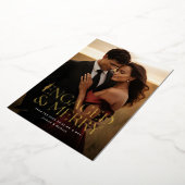 婚約した&ホリメリーデーフォトカード 箔シーズンカード (回転した状態)