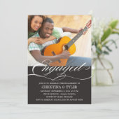 婚約した! |婚約パーティ招待状 招待状 (スタンド正面)