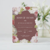 婚約のお知らせ 招待状 (スタンド正面)