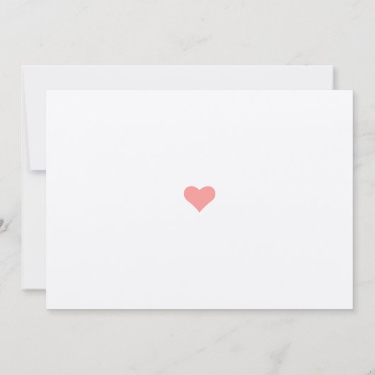 婚約のピンクを結婚するイスラム教のイスラム教のヴィンテージ 招待状 (裏面)