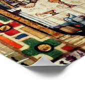 婚約の宴会，原稿から ポスター (角)