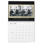 婚約の物語のヴィンテージStereoviews カレンダー (3月 2027)