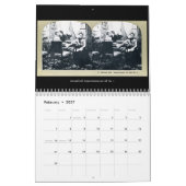 婚約の物語のヴィンテージStereoviews カレンダー (2月 2027)