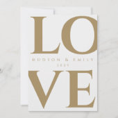 婚約の発表(イメージ付き) 招待状 (正面)