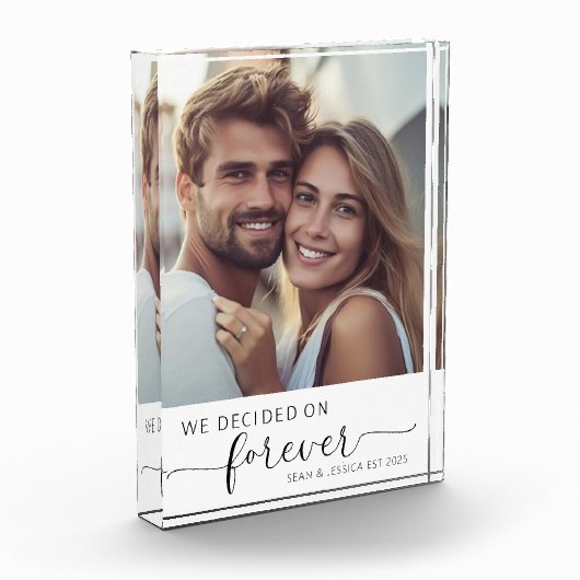 婚約は永遠に決まカスタムった フォトブロック (左)