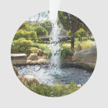 婚約アクリルオーナメント