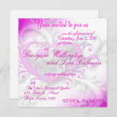 婚約アナウンス招待状 招待状 (正面/裏面)