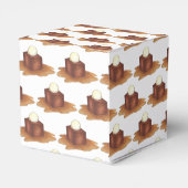 婚約ウェディングパーティスティッキートフィープリン フェイバーボックス (裏面サイド)