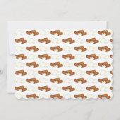 婚約ウェディングパーティーモッツァレラチーズスティック 招待状 (裏面)