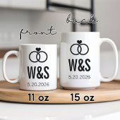 婚約カスタムマググ | 新婚の方への贈り物 マグカップ