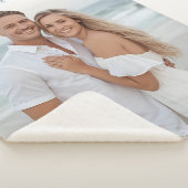 婚約ギフトシェルパブランケットカスタム新婚 シェルパブランケット (3/4)