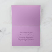 婚約ギフト用囲いカード カード (内部)