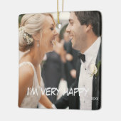 婚約ギフト2024 Christmas セラミックオーナメント (左)