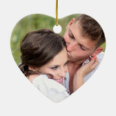 婚約クリスマスオーナメント記念 セラミックオーナメント (裏面)