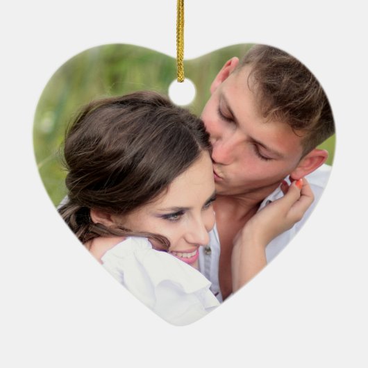 婚約クリスマスオーナメント記念 セラミックオーナメント (裏面)