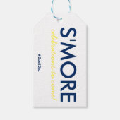 婚約パーティに対する来Sのお祝い ギフトタグ (正面)